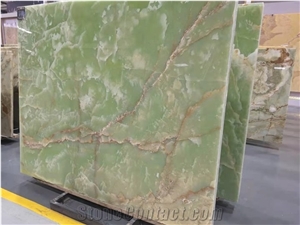 Iran Boragh Light Green Ancient Jade Onyx Slabs,Tiles