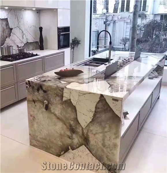 Patagonia Translucent Quartize Slabs
