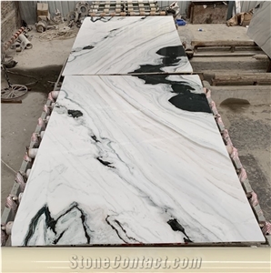 Panda White China Sichuan Hot Sale Marble
