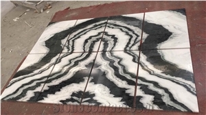 Panda White China Sichuan Hot Sale Marble