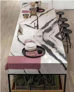 Panda White Marble Slabs & Flooring Tiles