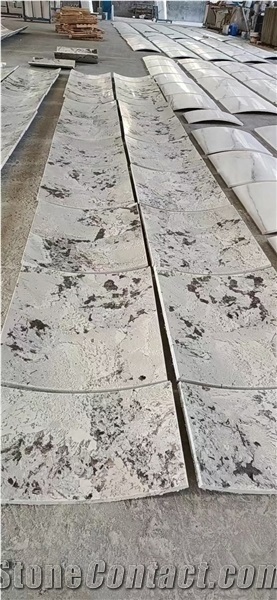 Brazil Splendor White Column Panel Stone Top Building Stone