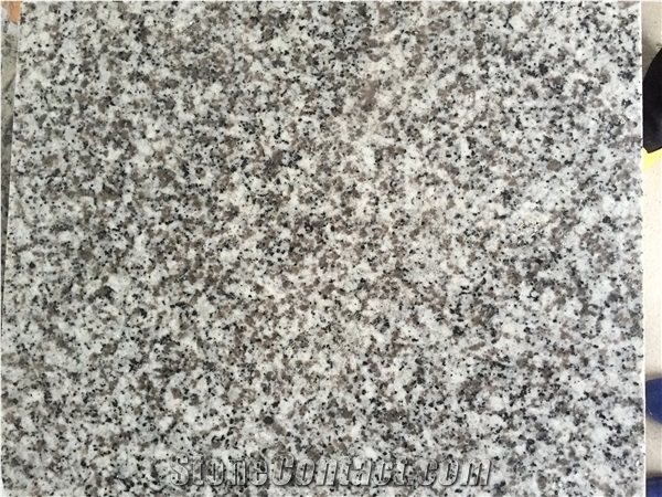Flamed Jilin White Natural Granite Stone Tile &Slab
