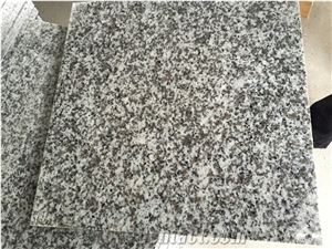 Flamed Jilin White Natural Granite Stone Tile &Slab