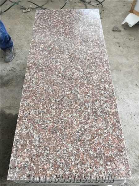 Polished G687 Peach Blossom Red Floor Wall Tile