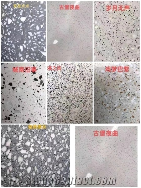 Terrazzo Tile, Cement Tile Floor Tile Sample Show