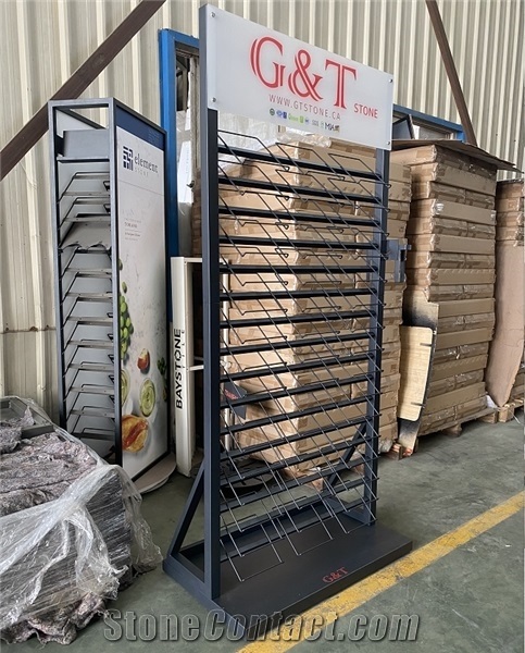 Stone Sample Case, Timber Wood Display For Showroom