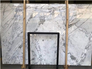 Royal Platinum Marble Polished Water Knife Parquet Tiles