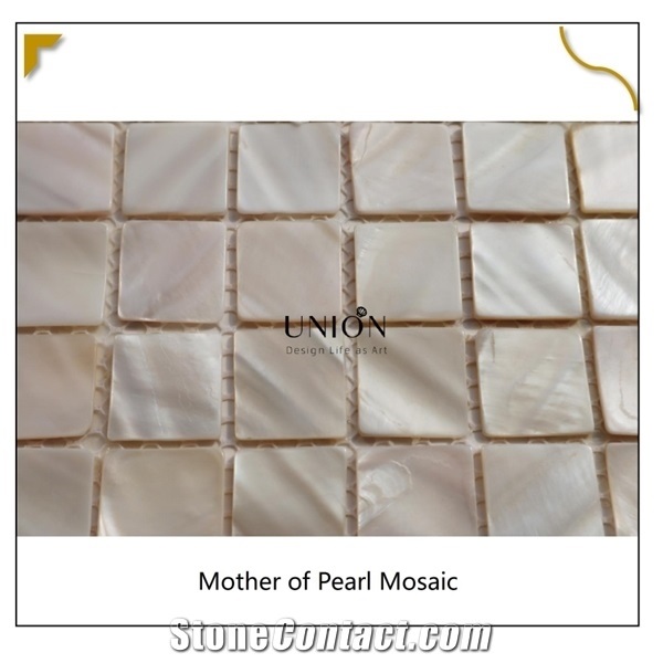 Brick Cream Mosaic Customized Wall Material for Indoor Desig