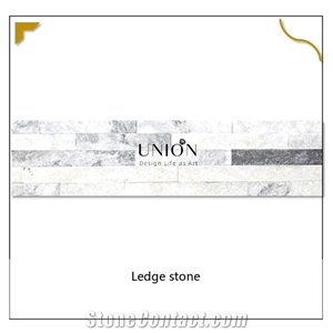 Cloudy Grey Ledger-Quartzite-Panels Veneer Stack Natural