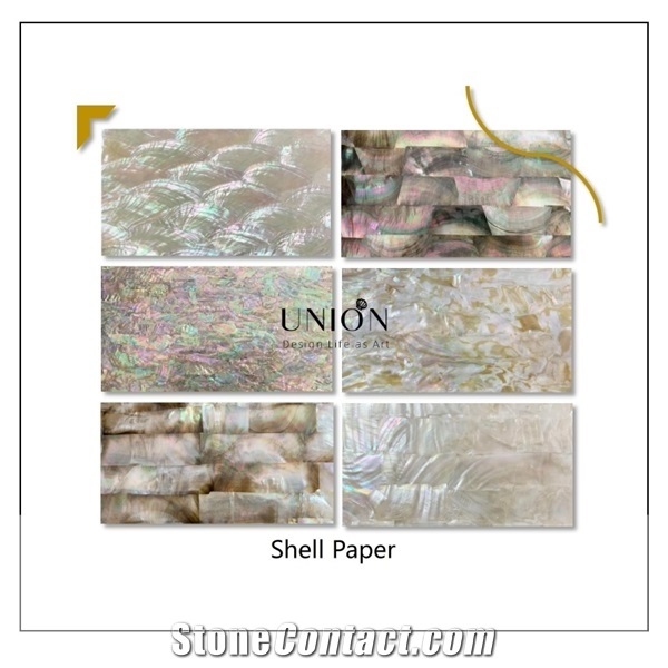 Handmade Diy Shell Crafts Natural Freshwater Shell Sheets