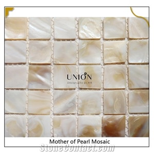 High Grade Decoration Mosaic Cream White Mother Of Pearl High Grade Decoration Mosaic Cream White Mother Of Pearl