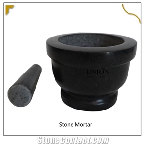 Hot Selling Stone Kitchenware Granite Mortar and Pestle Set