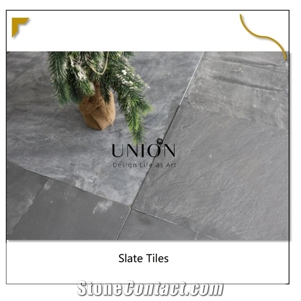 Slate Tiles High Quality Natural Black Cultured Slate Stone