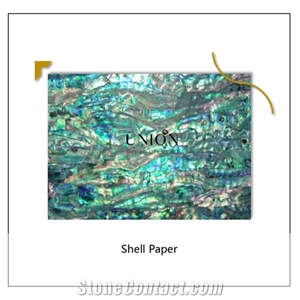 Modern Style Green New Zealand Abalone Shell Paper Wrapping Modern Style Green New Zealand Abalone Shell Paper Wrapping