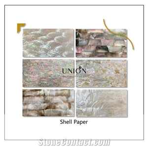 Modern Style Green New Zealand Abalone Shell Paper Wrapping