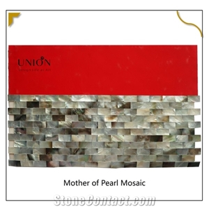 Mother Of Pearl Peel&Stick Mosaic Black Wall Stickers Tiles