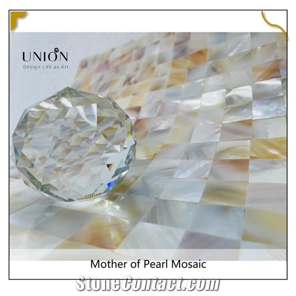 Self-Adhesive Tile Backsplash Sticker Natural Mother Of Peal