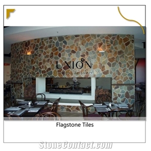 Slate-Flagstone Natural Rusty Flag Tiles Landscaping Floor