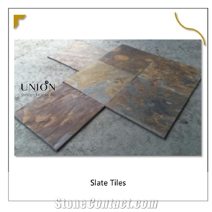 Direct Factory Supply Natural Black Slate Tile For Flooring