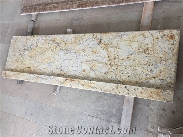 Fantasy Gold Granite Kitchen Counter Tops Kitchen Worktops