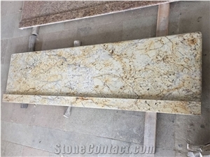 Fantasy Gold Granite Kitchen Counter Tops Kitchen Worktops