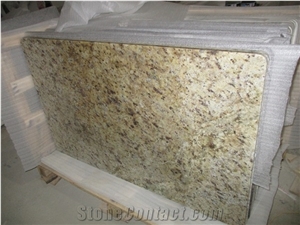 Fantasy Gold Granite Kitchen Counter Tops Kitchen Worktops
