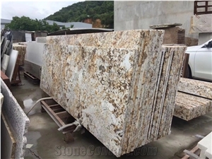 Fantasy Gold Granite Kitchen Counter Tops Kitchen Worktops
