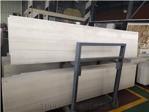Ginkgo Wood Grain Marble Slab China Serpeggiante Marble Tile
