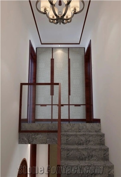 Grey Marble Steps Marble Stairs Treads,Marble Threshold