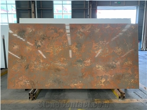 Rusty Quartz Surface Quartz Stone Slabs Quartz Tile Quartz