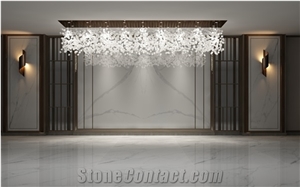 White Nano Stone Crystallized Glass Stones Glass Stone Panel