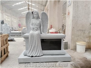 Angel Bench Sculpture (Sanded Finish)