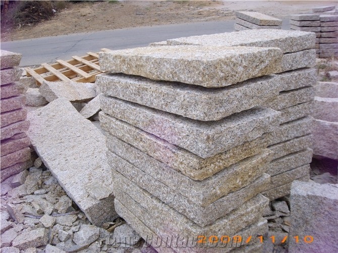 G682 Yellow Granite Paving Stone