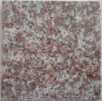 Peach Red Slabs & Tiles, G687 Red Granite Slabs & Tiles