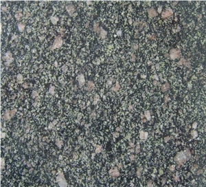 Peacock Green Granite Slab & Tile, China Green Granite