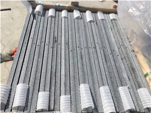 G332 Binzhou Green Granite Dry-Hanging Wall Tiles
