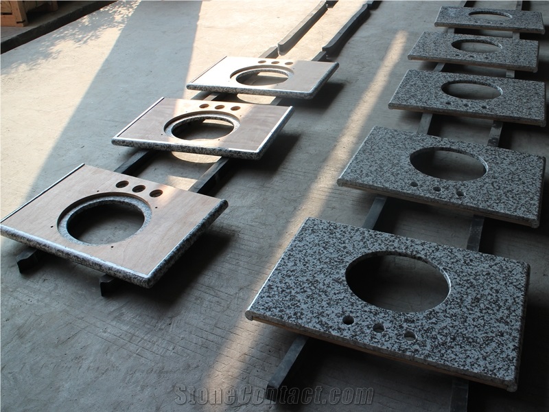 G439 Granite Customized High-End Vanity Tops