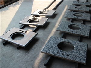 G439 Granite Customized High-End Vanity Tops