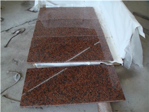 G562 Granite Maple Red Granite Polished Tiles & Slabs