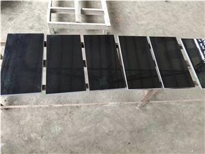 Hebei Black Granite Floor Cladding Wall Covering Tiles