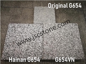 New G654 Vn Pangda Dark Grey Granite Slabs and Tiles