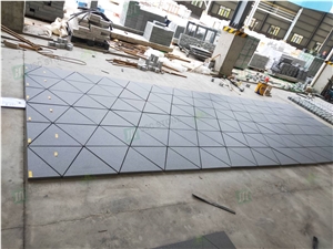 New Zimbabwe Black Granite Triangle Shape Floor & Wall Tile New Zimbabwe Black Granite Triangle Shape Floor & Wall Tile