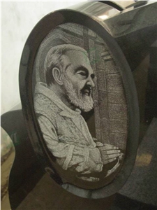 Shadow Carving Granite Headstone Memorials Monument