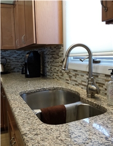 Tiger Skin White Granite Countertop for Interior Decoration