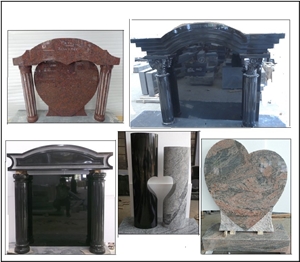 Exquisite Color Tombstones and Monuments