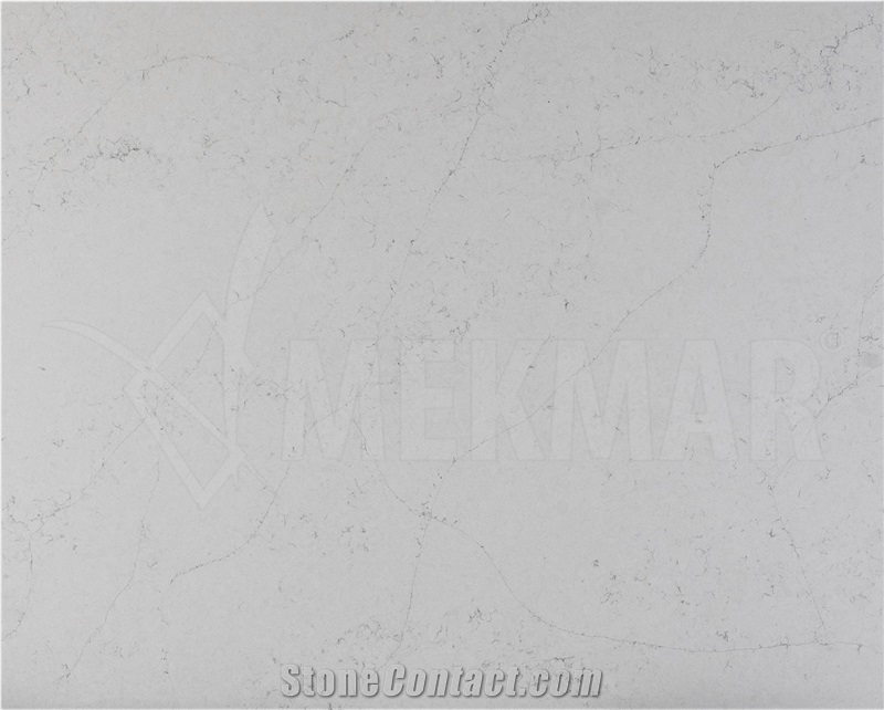 Calacatta Erin White Quartz Slab