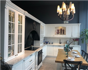 Fantasy Quartz Kitchen Slab - Quartz Kitchen Countertop, Island Top