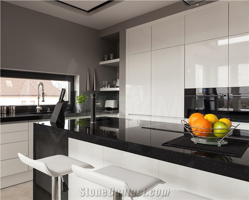 Galaxy Quartz Kitchen Countertop