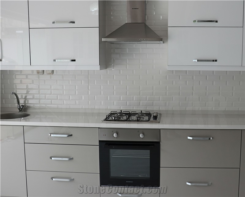 Idea Quartz Kitchen Countertop, Island Top